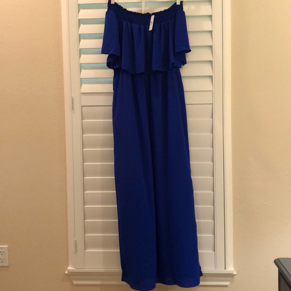 Brand new off the shoulder maxi dress